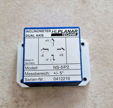 INCLINOMETRE DUAL AXIS PLANAR