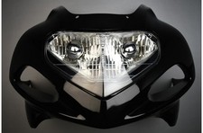 Carénage Avant / Tête de Fourche Noir  + Optique SUZUKI GSXR 600 GSX-R 2001-2003