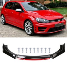 Spoiler Lèvre Lame Jupe Pare-Choc Avant Pour  GOLF MK5 MK6 MK7 MK7.5 GTI GTD