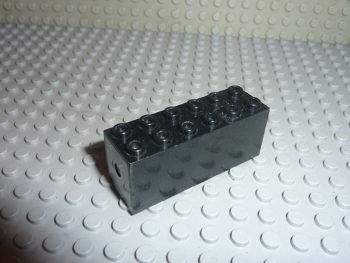 Lego black brick modified - brick,