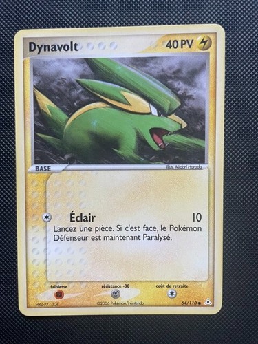 Carte pokémon dynavolt 110 - pokémon,