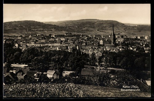 Carte postale kahla - carte,