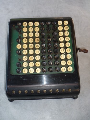 Antique burroughs calculator - antique,