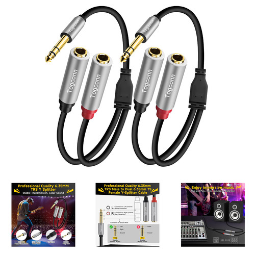 Pack inch trs stereo - trs,