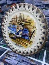 Assiette décorative en