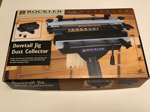 Rockler dovetail jig - rockler, dust