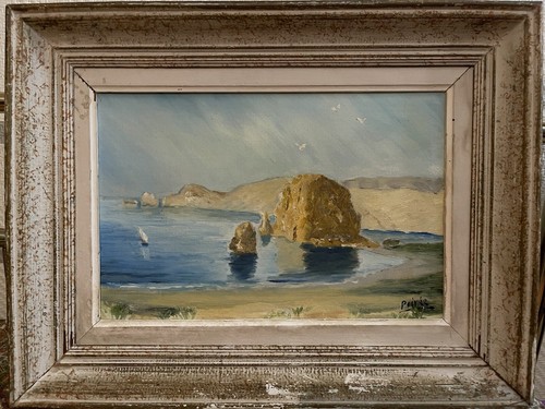 Tableu huile sur - toile, côte