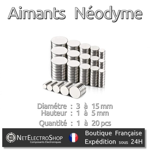 Aimants néodyme rond - aimants, disque