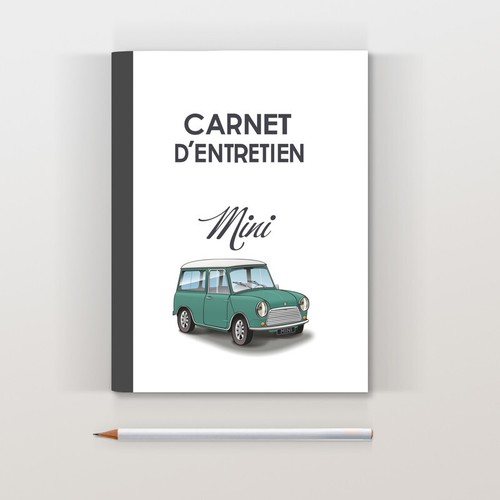 Carnet entretien austin mini - carnet, d'entretien