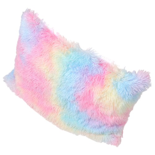 Housse coussin peluche - coussin, en
