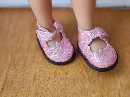 Chaussure rose poupée - poupée, paola