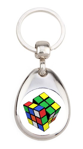 Rubik cube porte clé en - rubik's,