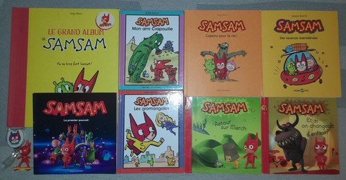 Lot livres samsam serge - lot,