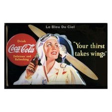 Plaque métal publicitaire 20