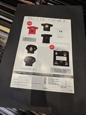 Mylene Farmer pub Promo merch magazine 1993 non pliee