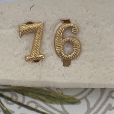 2 Chiffres Métal Képi