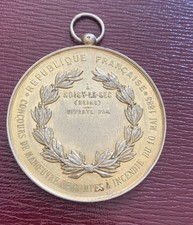 GROSSE MÉDAILLE  ARGENT