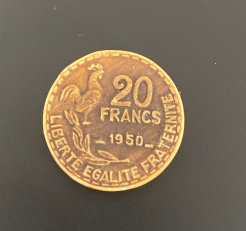 Feve francs 1950 - 20,