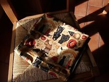 coupon tissu  " Halloween "  55  X  101  cm