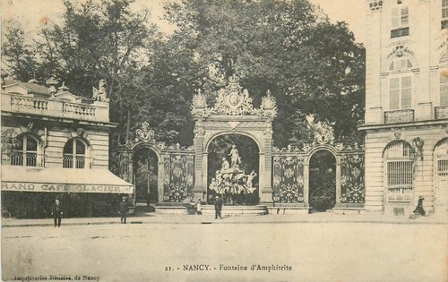 Nancy fontaine amphitrite - nancy, d'amphitrite