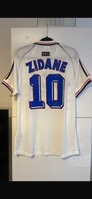 Maillot France Zidane Blanc