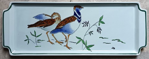 Vintage beau plat cake en - plat,
