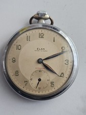 Montre Gousset ELAN ANCRE 15 RUBIS TRÈS BONNE ÉTAT A RÉVISER