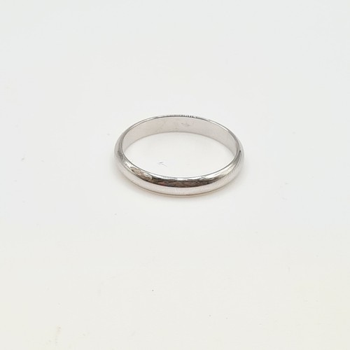Bague alliance blanc 18 - alliance, or