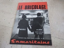 1970.catalogue Samaritaine bricolage Michèle et Jean.