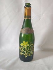  ANCIENNE BOUTEILLE DE CHAMPAGNE VIDE SÉRIGRAPHIÉ MASSONOT BAR