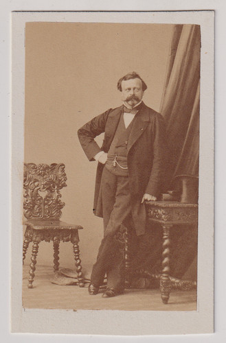 Cdv disderi paris le - à,