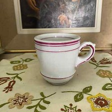 ANCIEN BRULOT BLANC LISERE ROUGE