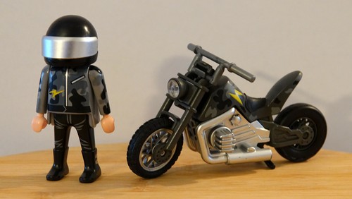 Playmobil moto course - de,