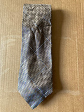 CRAVATE LANCEL SOIE MARRON