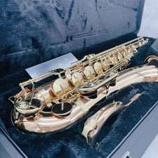 Saxophone ténor Yanagisawa T-WO2 saxophone bronze gravé laiton B haut F#...