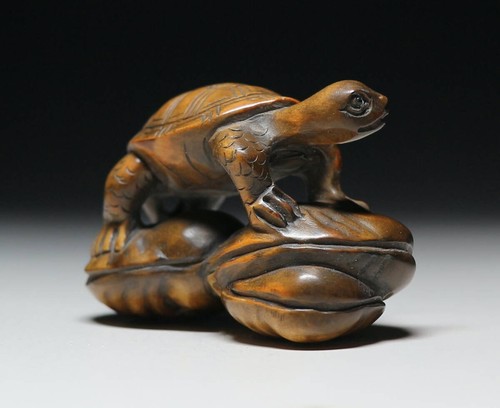 Ancien netsuke japonais - netsuke,