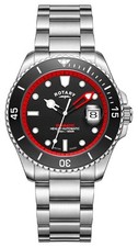 Rotary Seamatic Automatique 300 M (42 Mm) Cadran Noir Et Rouge / GB05430/81