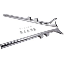 2pcs 36" Fishtail Exhaust Slip