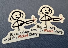 Lot 2 Wicked Edge Sharp
