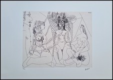 PABLO PICASSO Trois Femmes