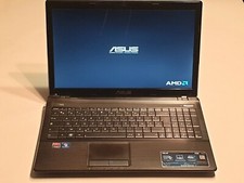 Ordinateur Asus K53BY - fonctionnel avec défaut charnière cassée