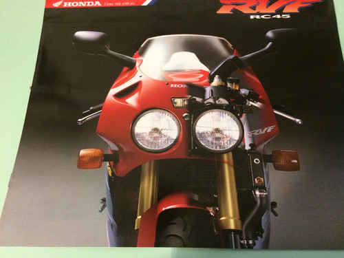 Honda rc45 prospectus - rc45,