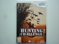 Hunting Challenge Jeu Vidéo Nintendo Wii vendu sans le fusil