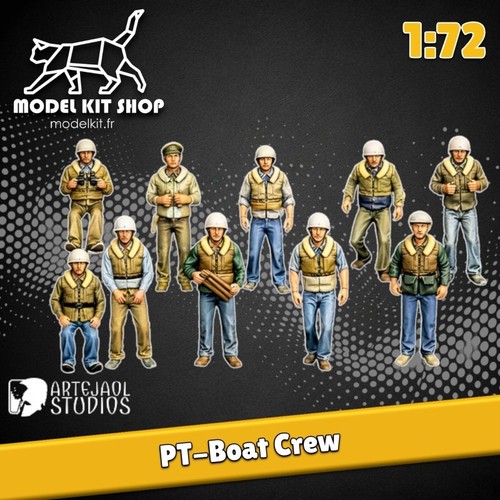 Ww2 equipage pt boat - -,