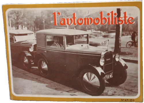 Automobiliste 1977 47 - l'automobiliste,