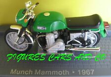 1/24 MOTO CLASSIQUE MUNCH MAMMOTH MAMMOUTH 1200cc  1967 MOTORRAD NEUF BOITE