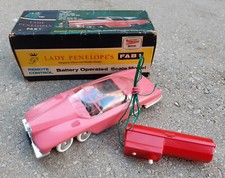 Lady Penelope FAB 1 (Thunderbirds) plastique électrique AJR-21 + boîte (1970)