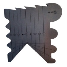 Règle de coupe en acier