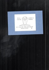 COLLECTION papier ex libris CHOUETTE CLAUDE WEBER EX NOCTE PER AVRORAM MERIDIES