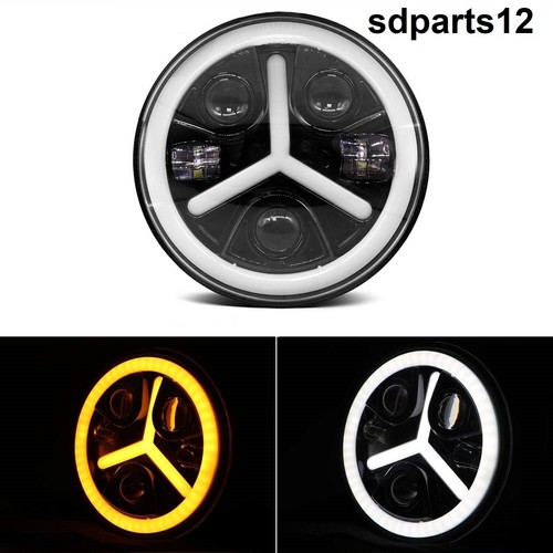 Phare led rond - phare, 75w